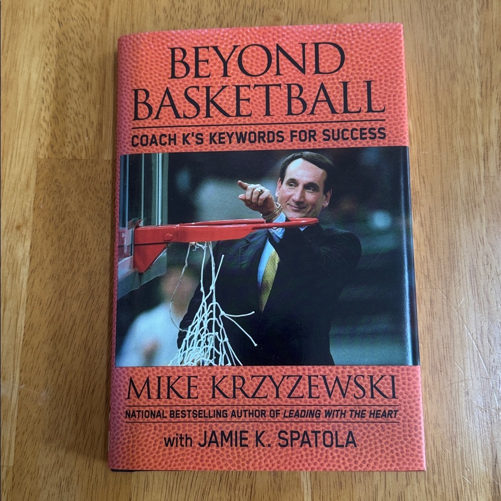 🎁 NEW HC Beyond Basketball Coach K's Keywords 4 Success Krzyzewski Graduate